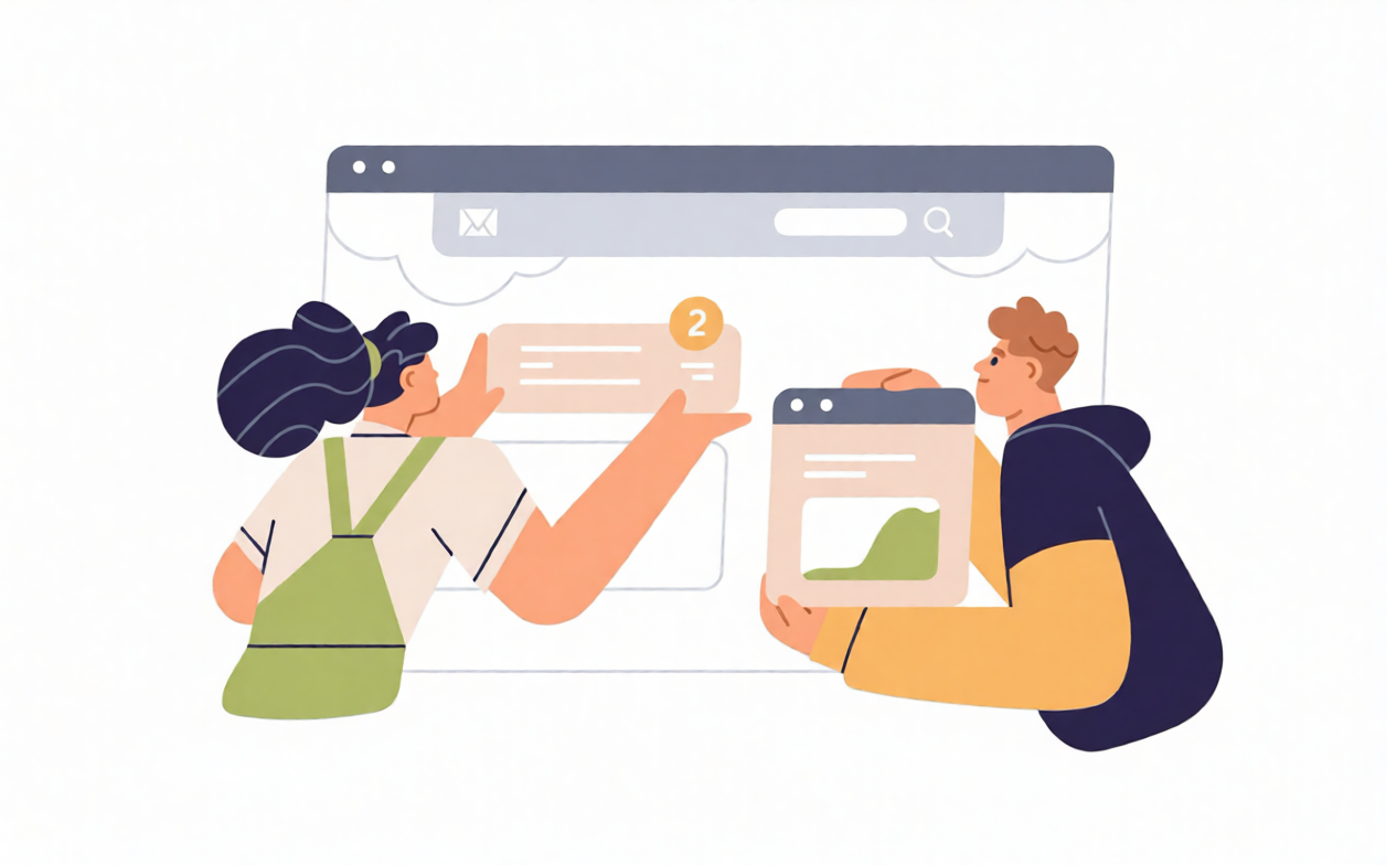 Mythrix workspace illustration